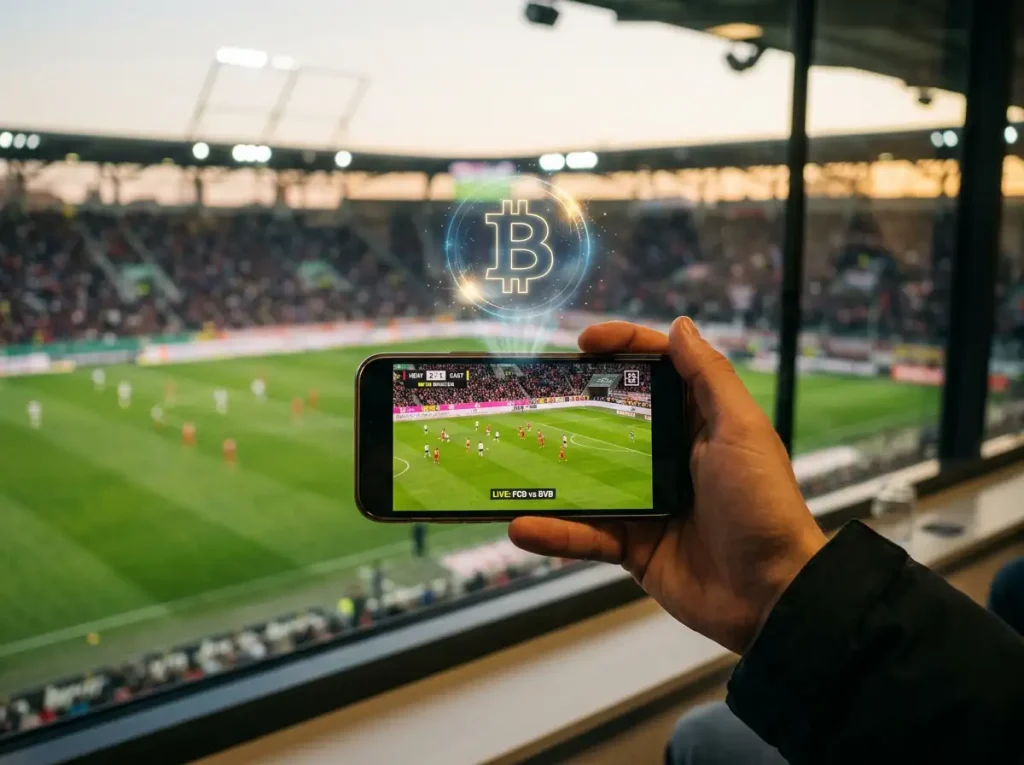 Bitcoin Live Wetten - Echtzeit-Sportwetten mit Kryptowährung